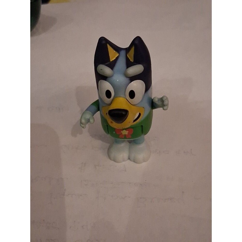 Bluey Blue Healer Pup 2.5” Action Figure PVC Plastic Toy